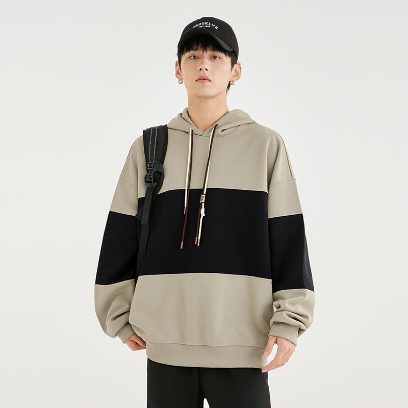 Spring And Autumn Hooded Sweatshirt Men