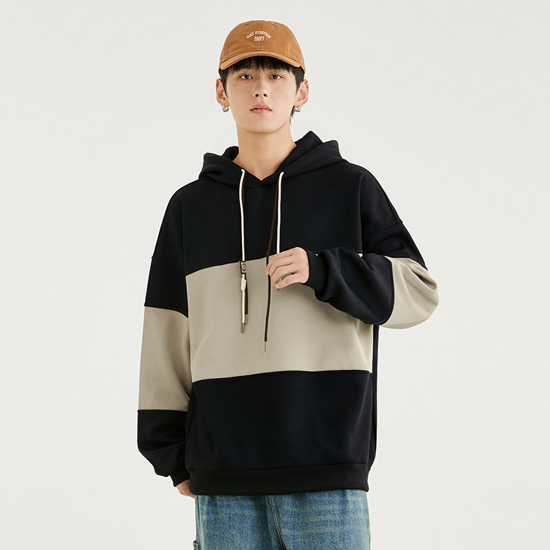 Spring And Autumn Hooded Sweatshirt Men