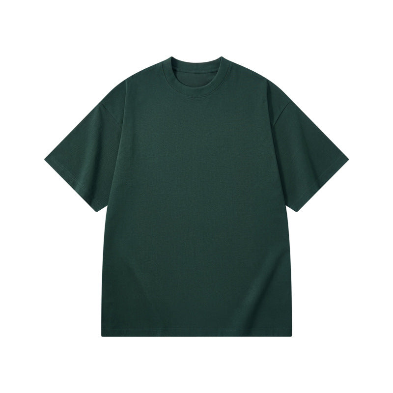Boxy fit Tshirts Cotton Solid Color