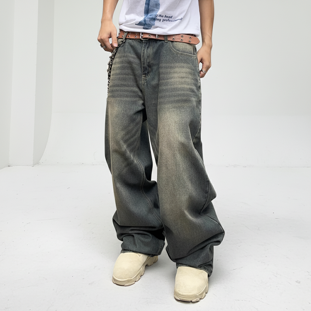Vintage Baggy Jeans Mens