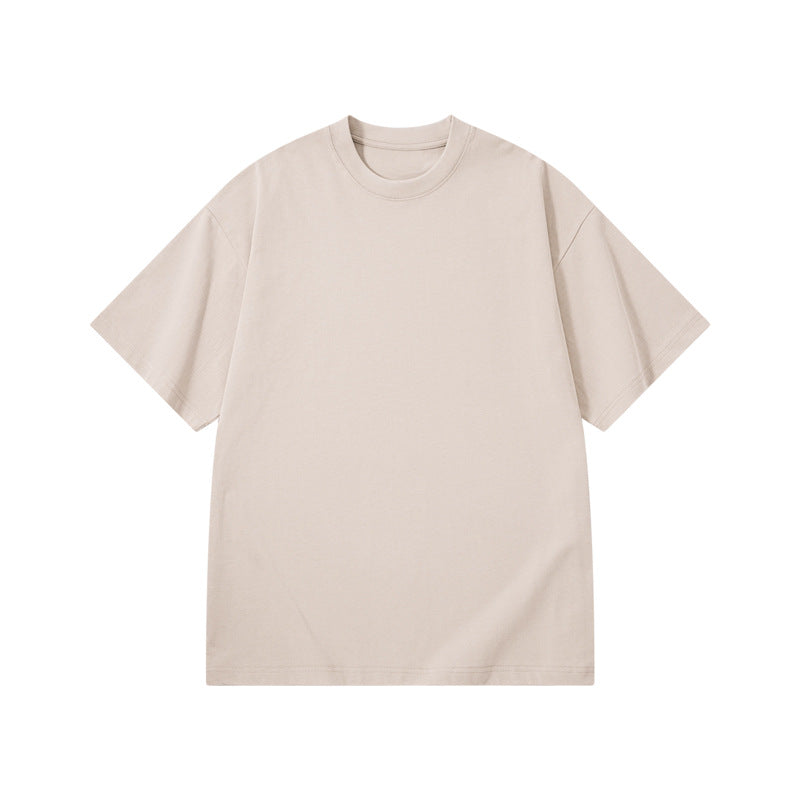 Boxy fit Tshirts Cotton Solid Color