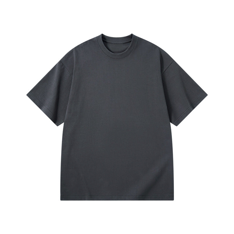 Boxy fit Tshirts Cotton Solid Color