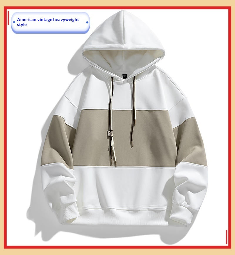 Spring And Autumn Hooded Sweatshirt Men