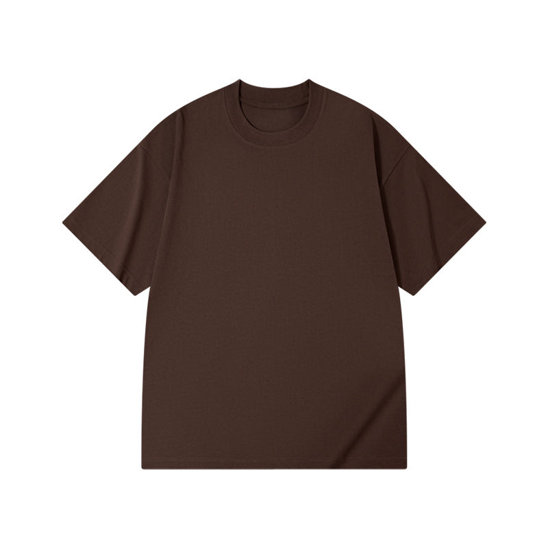 Boxy fit Tshirts Cotton Solid Color