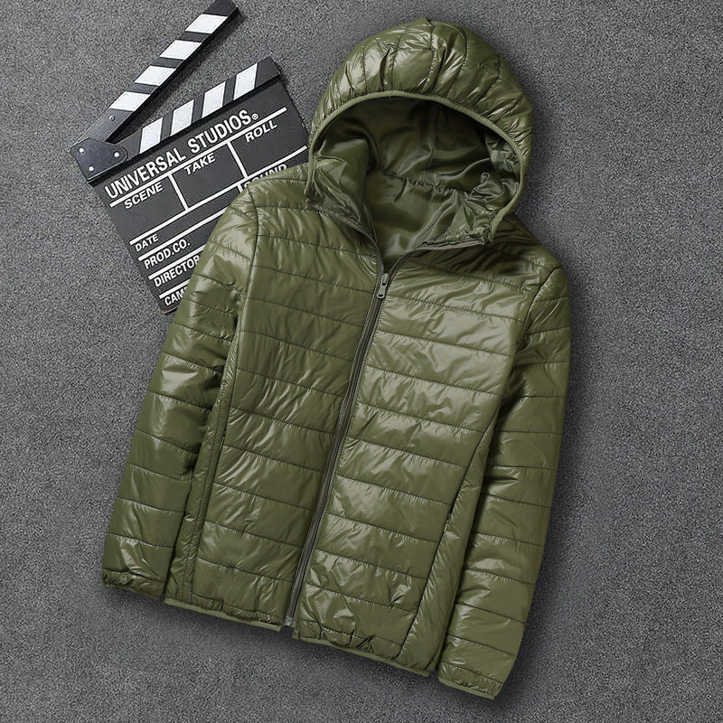 Men's Hooded Lightweight Down Jacket