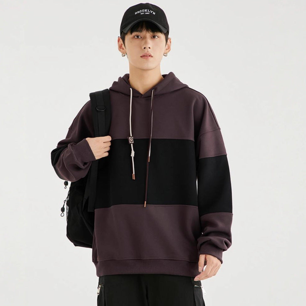 Spring And Autumn Hooded Sweatshirt Men