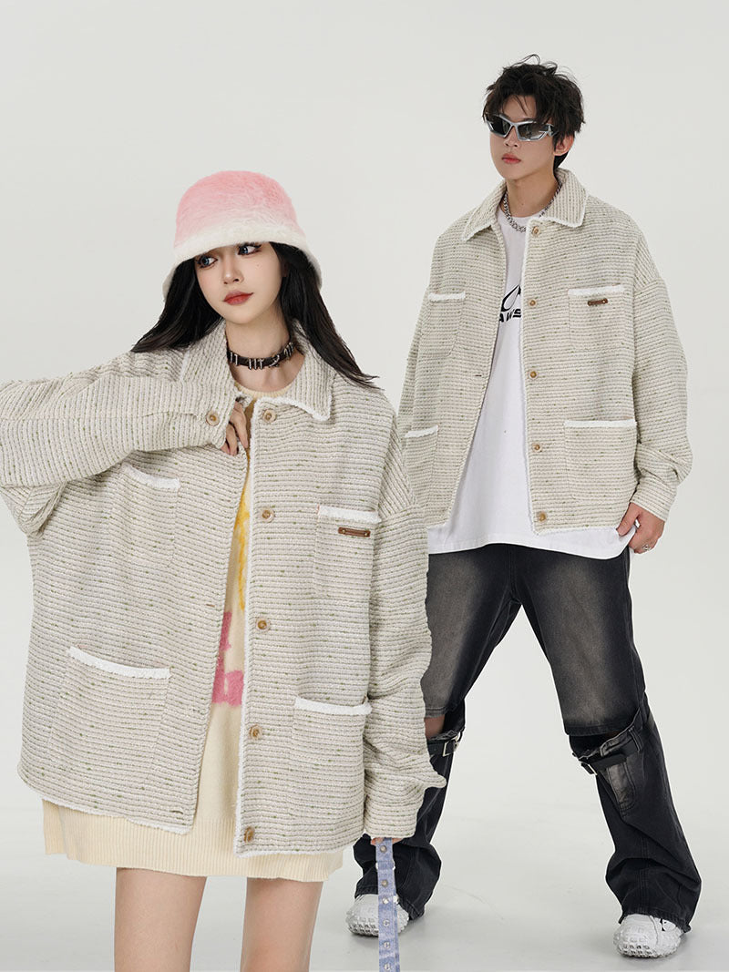 Premium Vintage Knitted Jacket Men & Women