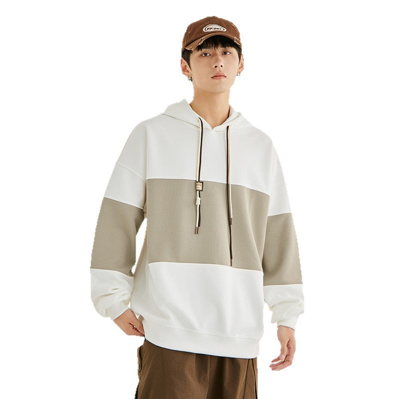 Spring And Autumn Hooded Sweatshirt Men